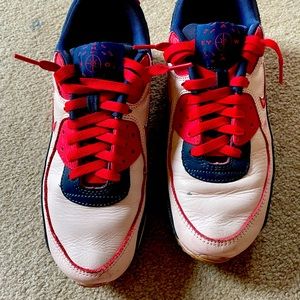 Air max 90 Home & Away. End of year sale-reduced to $24 w/discounted shipping!